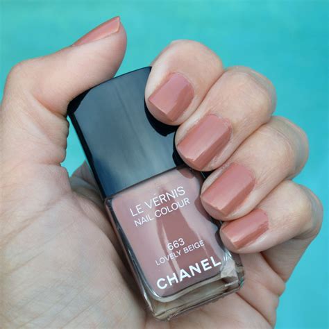 chanel nail polish sale|Chanel lovely beige nail polish.